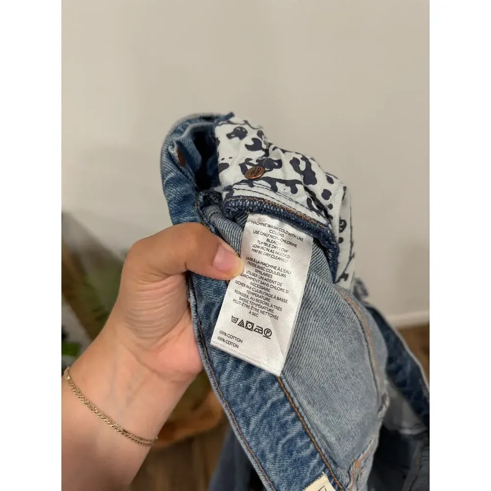Free People Eden Slouchy Wide Leg Jean Boho
